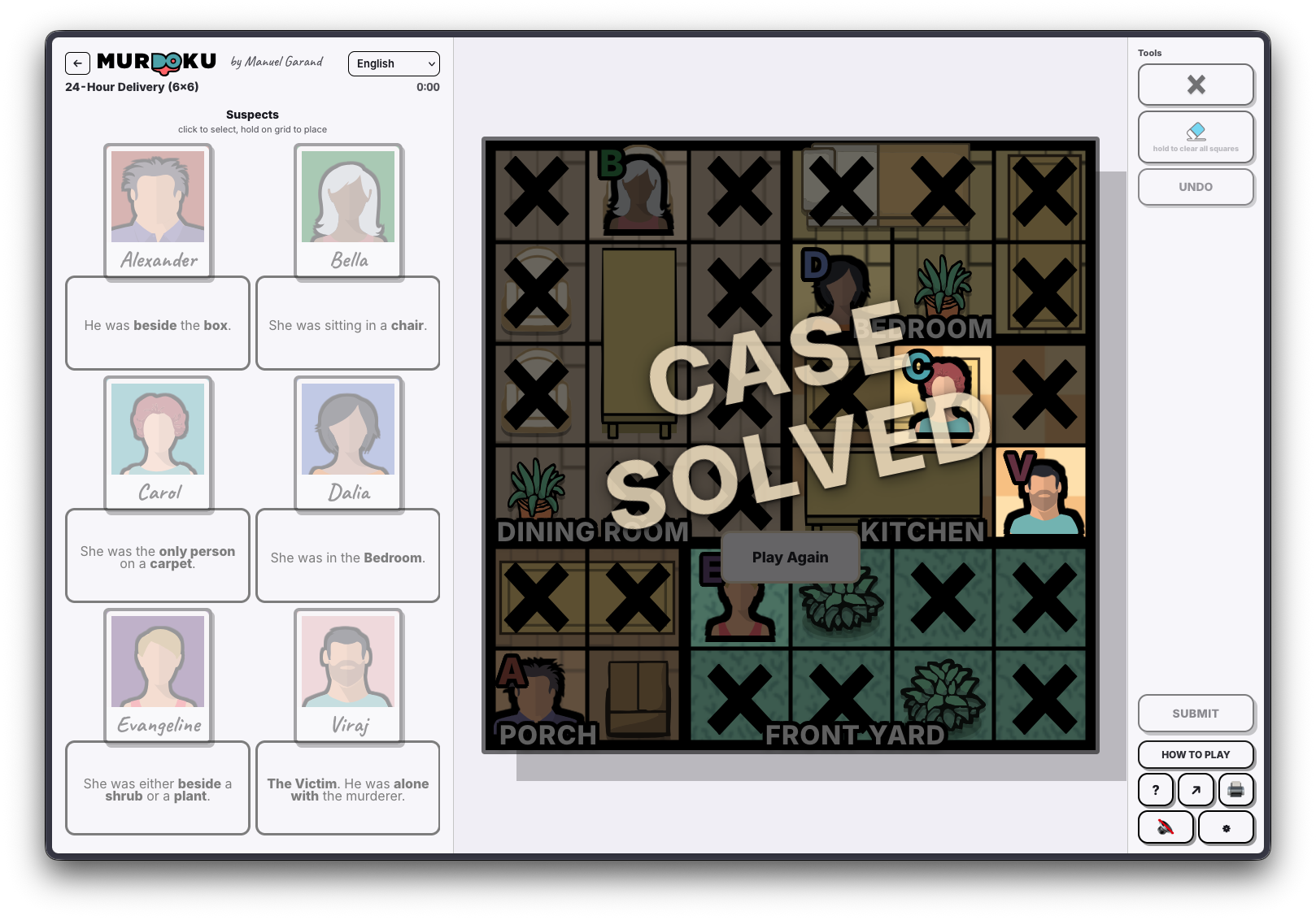 Step 7: Case Solved