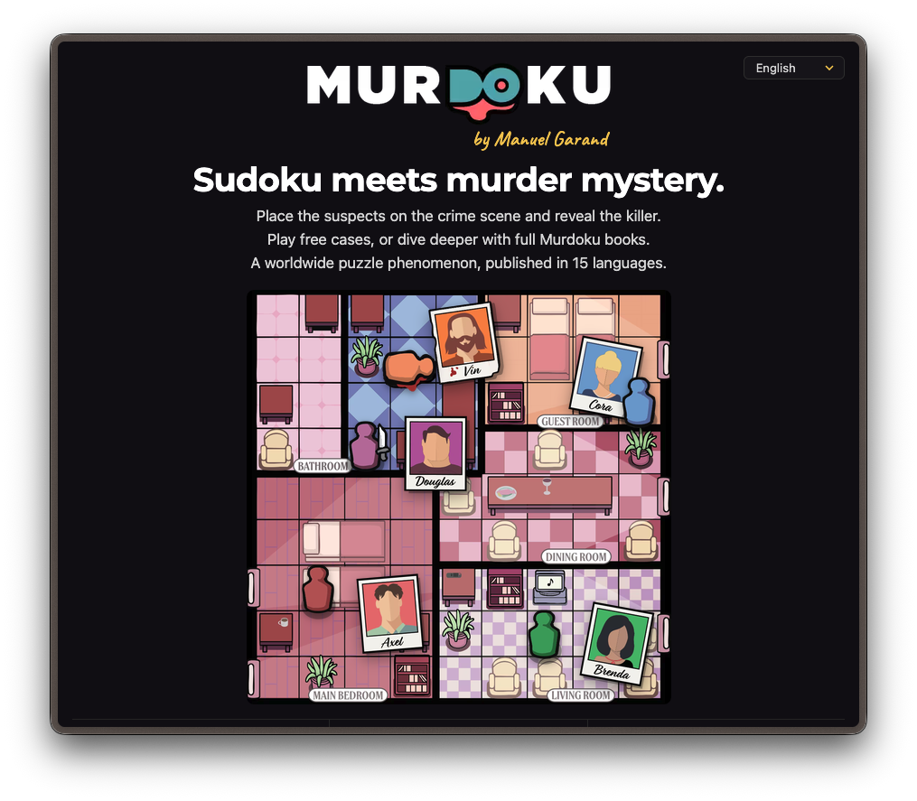 Murdoku Game Banner